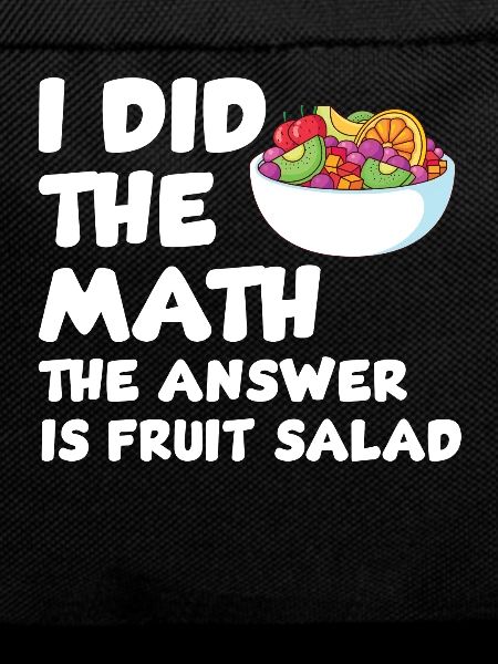 Funny fruit salad design