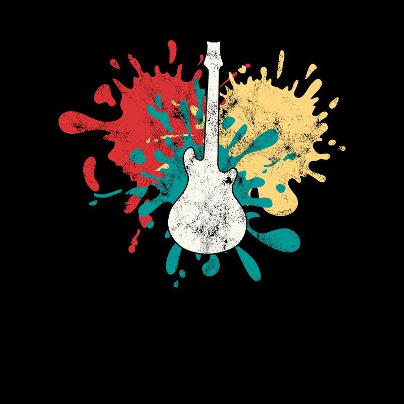 Rock Guitar Silhouette