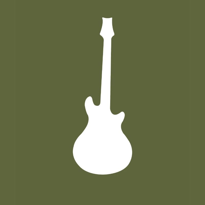 Rock Guitar Silhouette