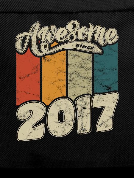 2017 Birthday Awesome since Retro