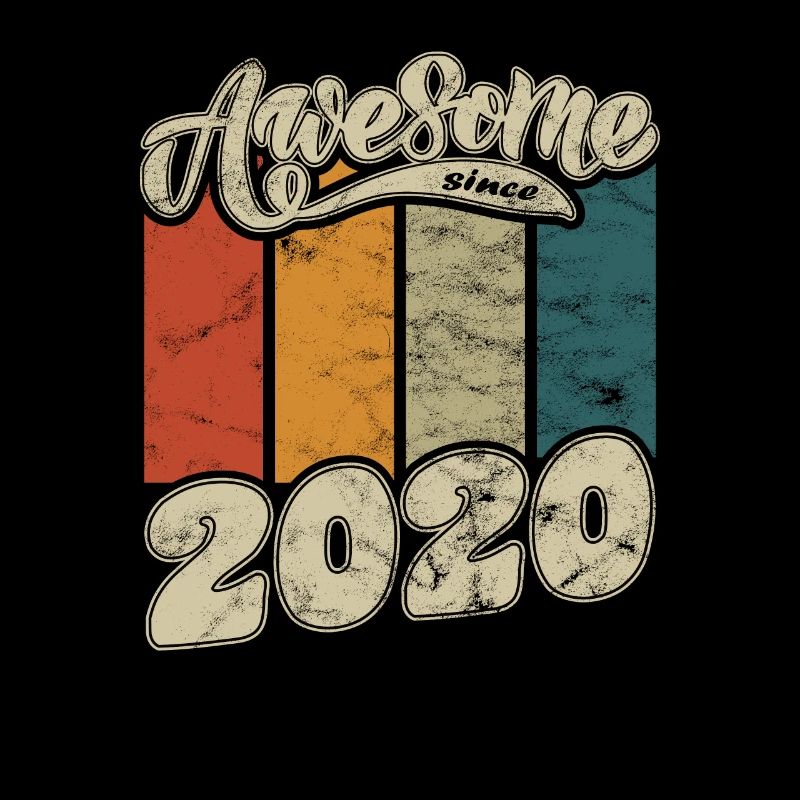2020 Birthday Awesome since Retro