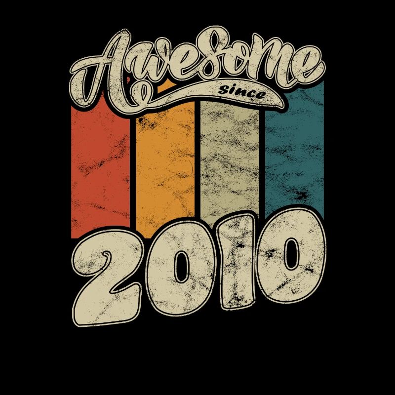 2010 Birthday Awesome since Retro