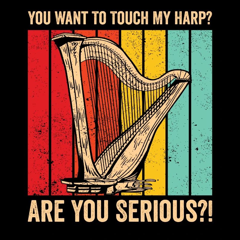 Harpist Harpist Retro