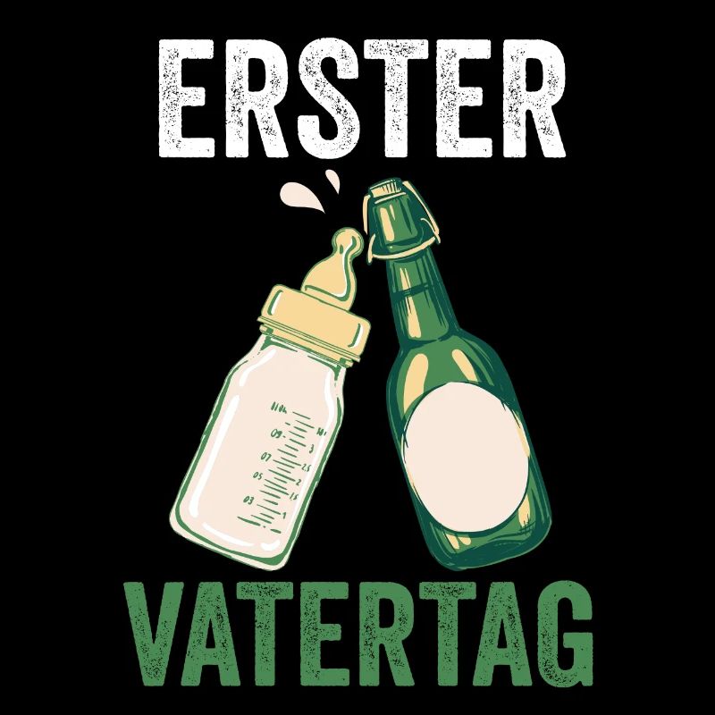 Papa Bier Vater Erster Vatertag