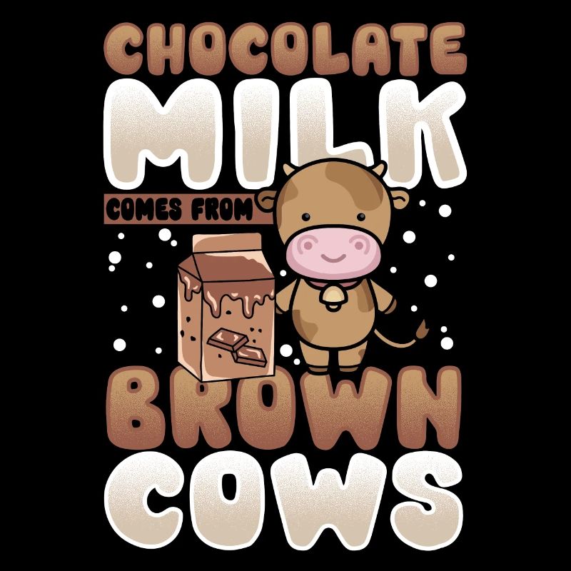 Chocolate Milk Comes From Brown Cows Cocoa Milk