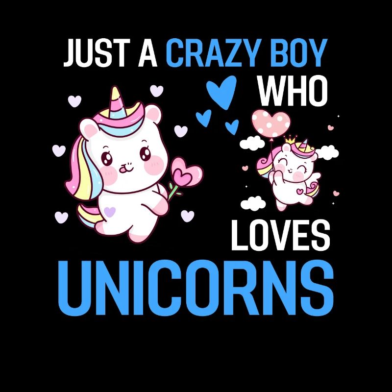 Fantasy Animal Lovers Boy Gift Unicorn