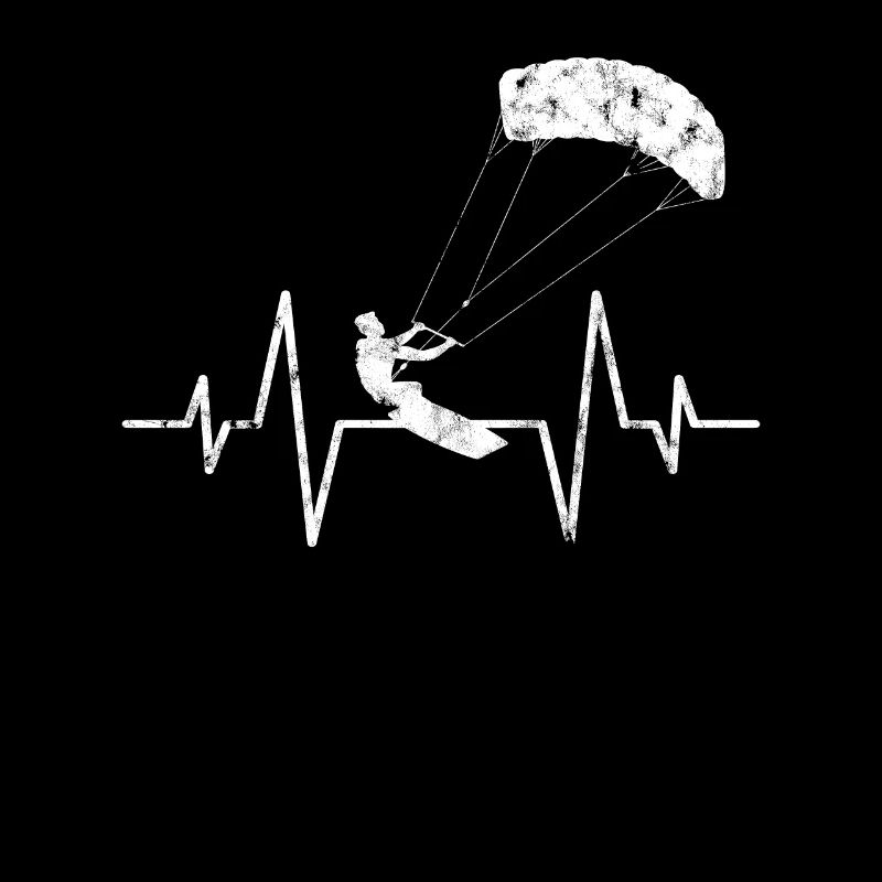 kite surfing heartbeat