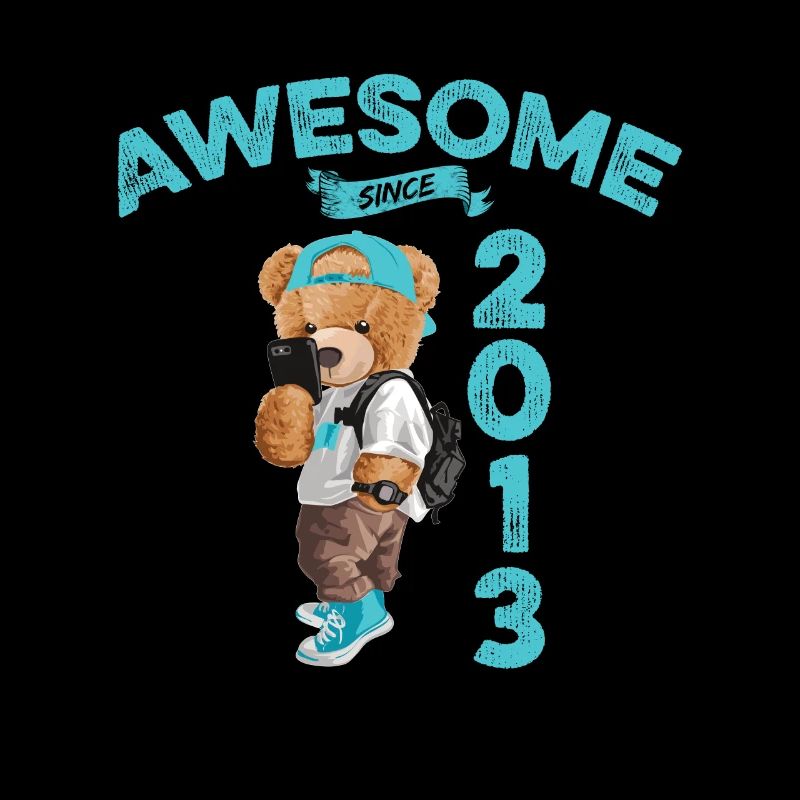 2013 Geburtstag Teddy Bär Awesome since