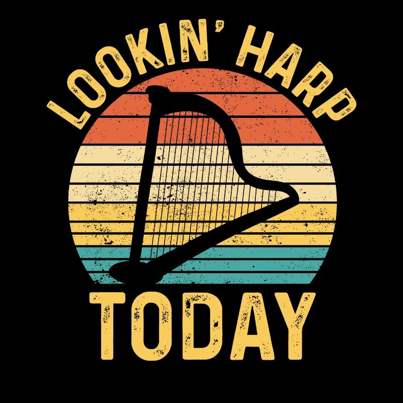 Harpist Harpist Retro