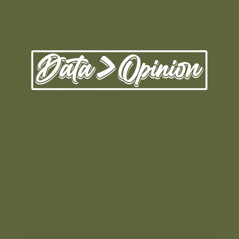 Data > Opinion Code Coder Coding Programmierer