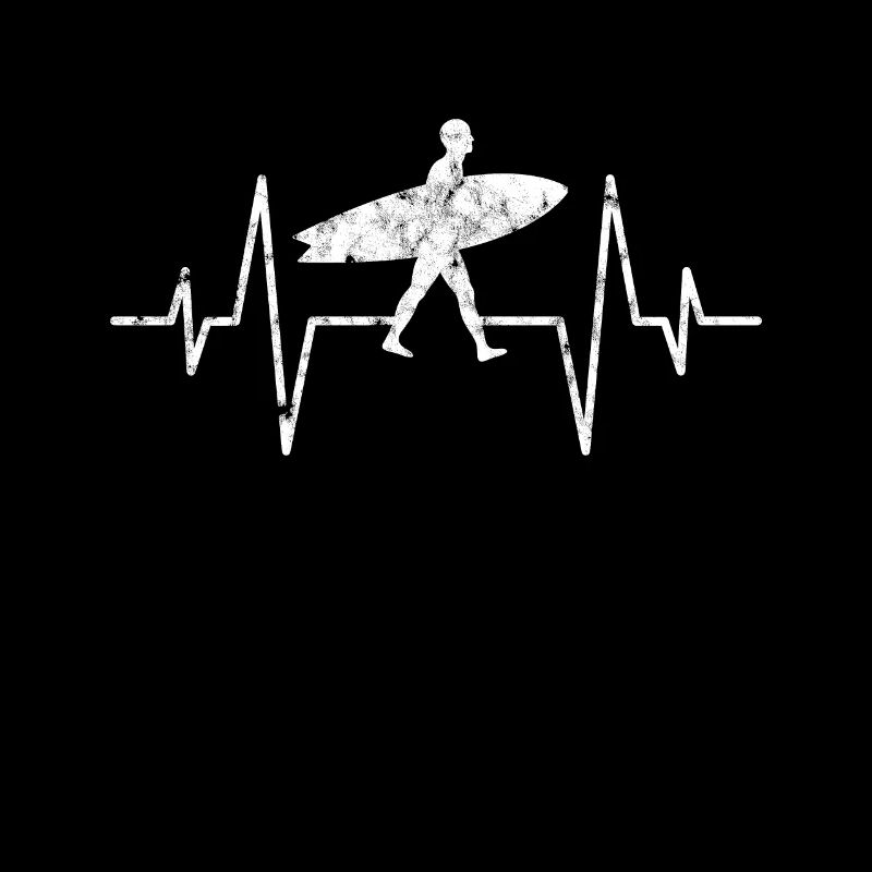 Surfen Surfer Herzschlag