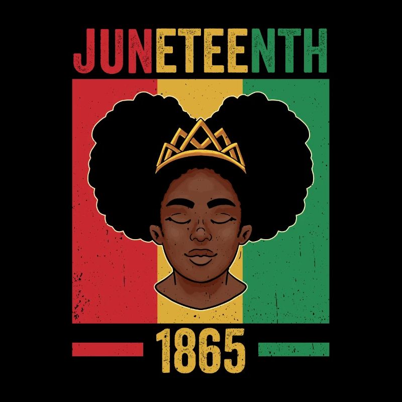 Juneteenth 1865 Afro-américain Afrique noire