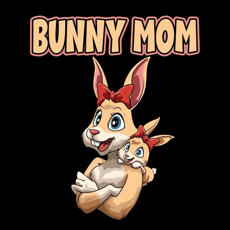 Beste Mama der Welt Muttertag Mutter Hase für