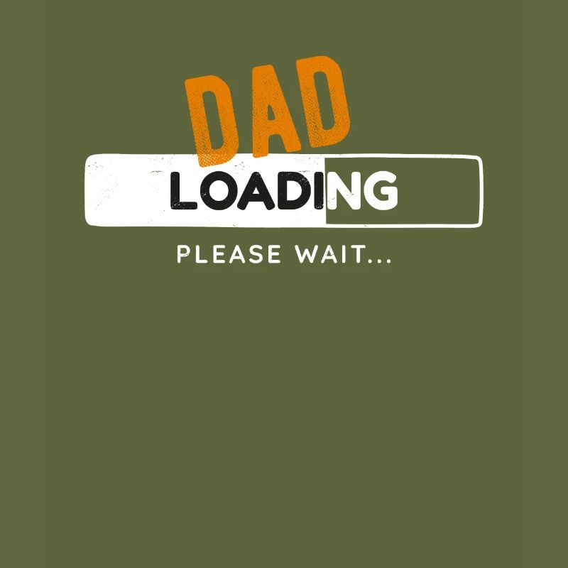 Dad Loading Loading Bar Gaming Gamer Father