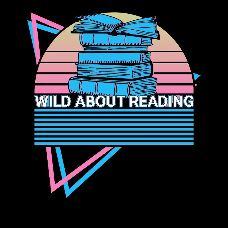 Funny Book Reader Bookworm