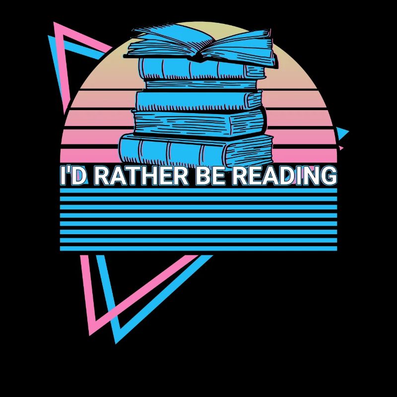 Funny Book Reader Bookworm