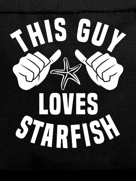 This guy loves starfish