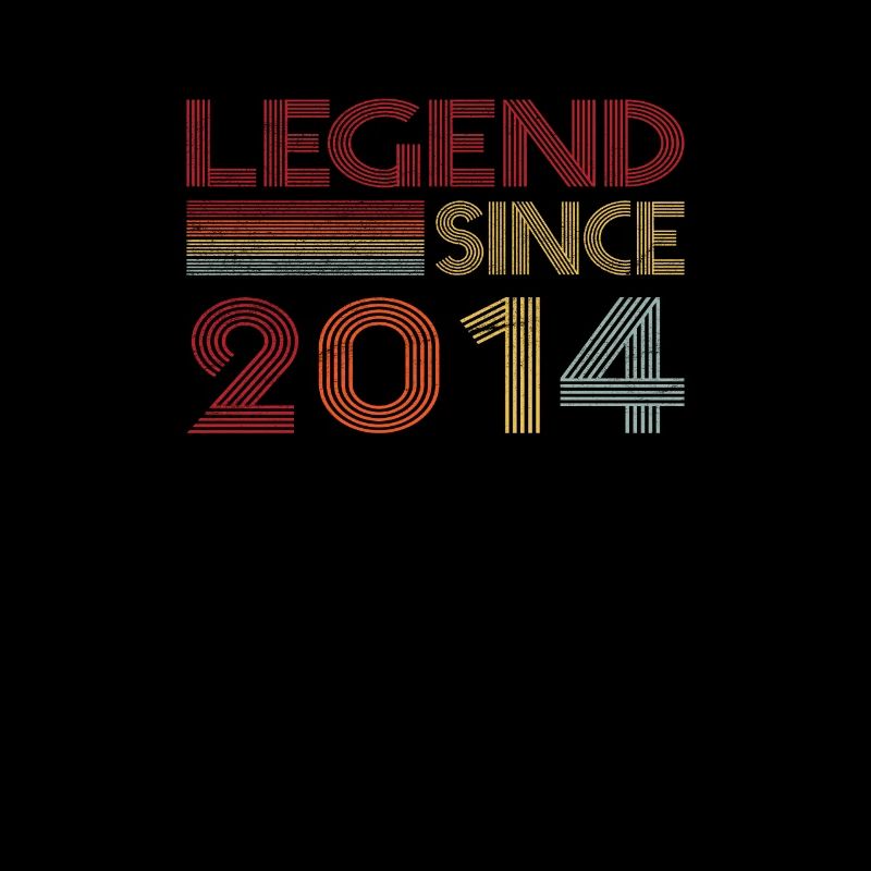 2014 Birthday Legend since Retro Vintage