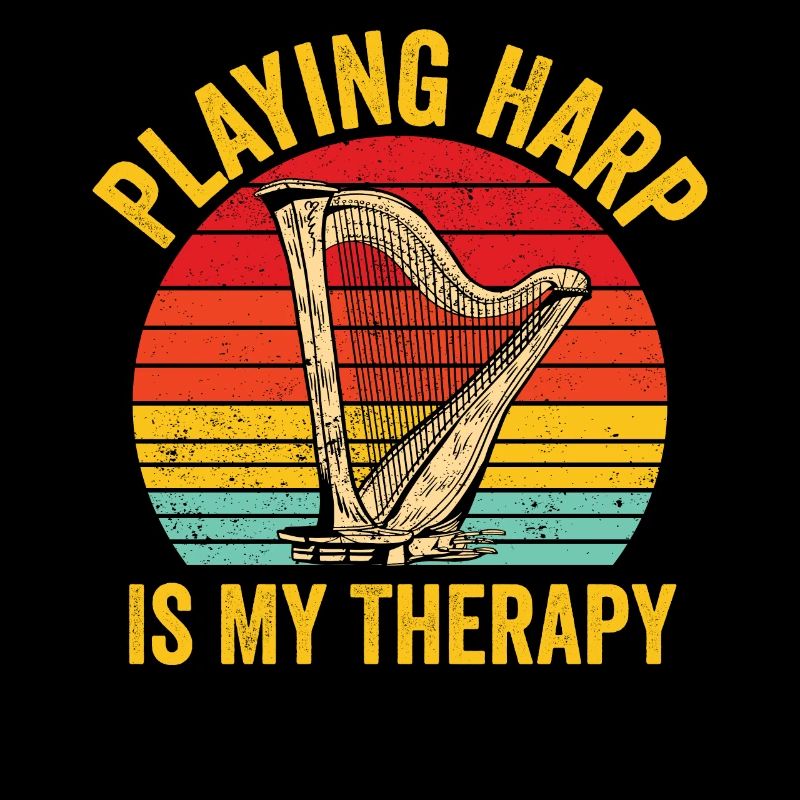 Harpist Harpist Retro