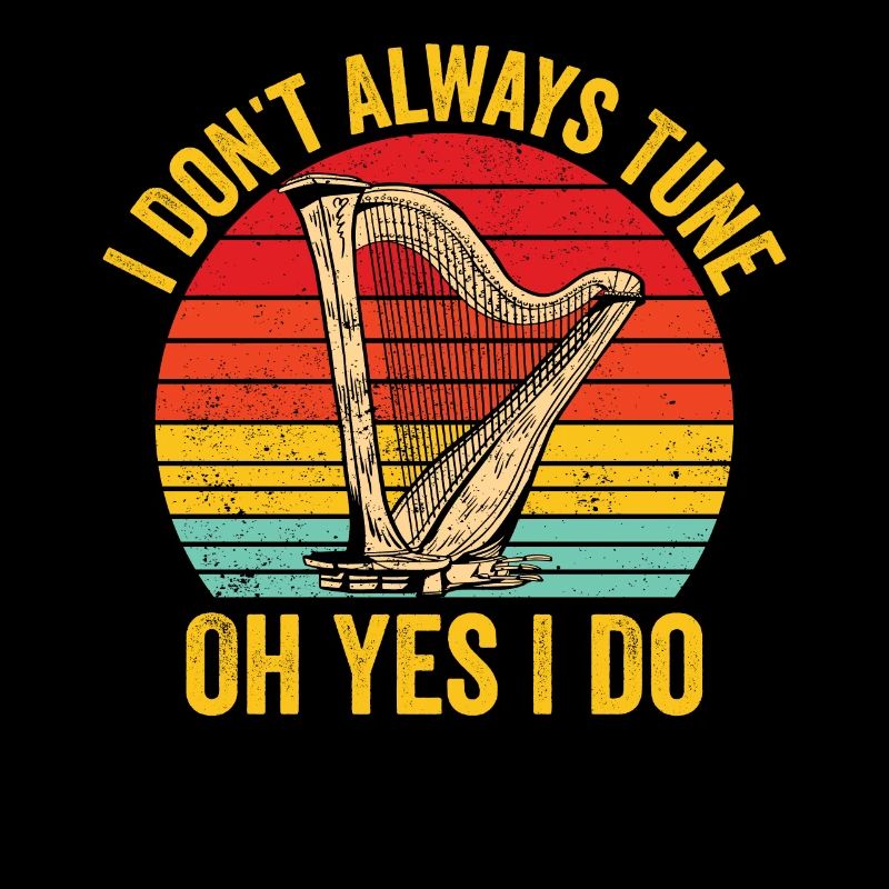 Harpist Harpist Retro