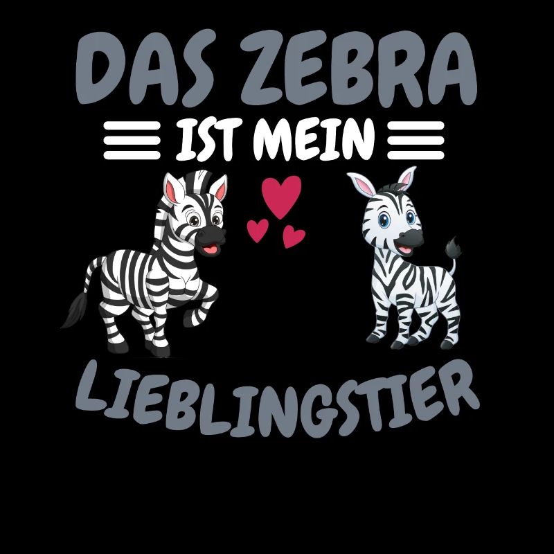 Zoo Tier Lieblingstier Geschenk Lustiges Zebra