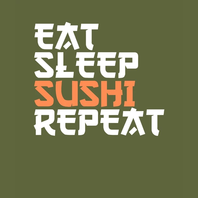 Manger des sushis endormis