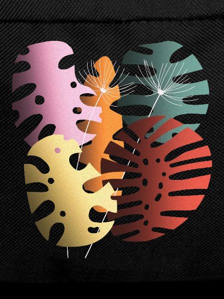 Monstera-Blätter Boho-Design Boho-Monstera
