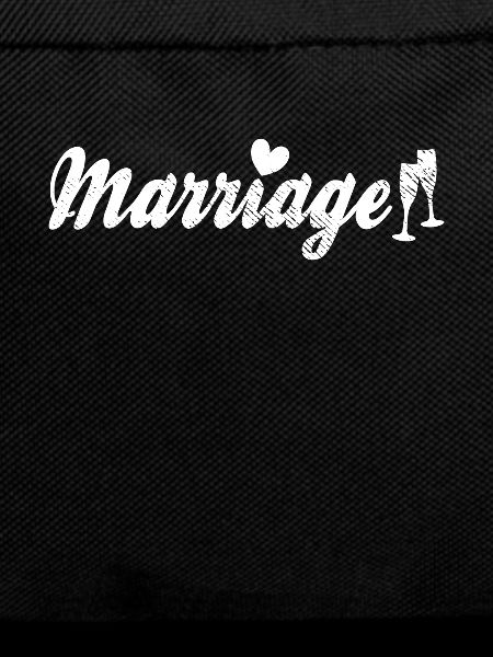 Marriage wedding lettering