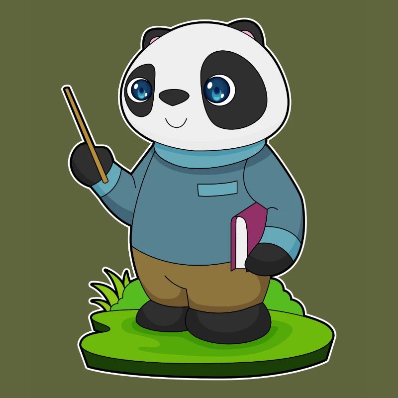Panda Lehrer Pointer