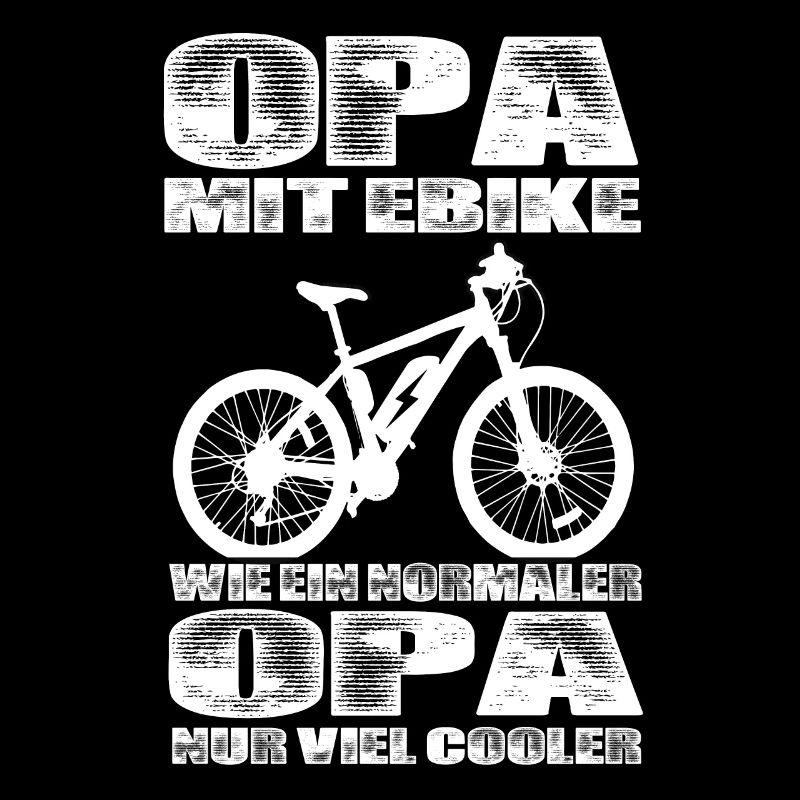 Opa Mit Ebike Wie Ein Normaler Opa Nur Cooler