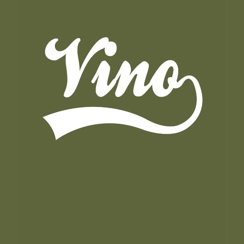 Wine Vino lettering