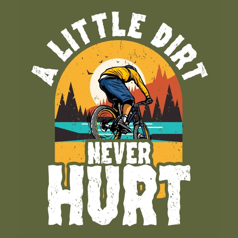 Spruch Mountainbiker