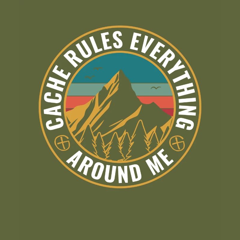 Geocaching Cache Govern everything around me