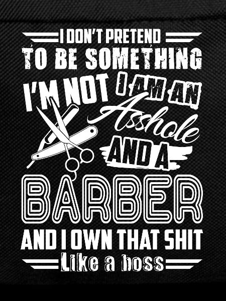 Barber I Am A Barber