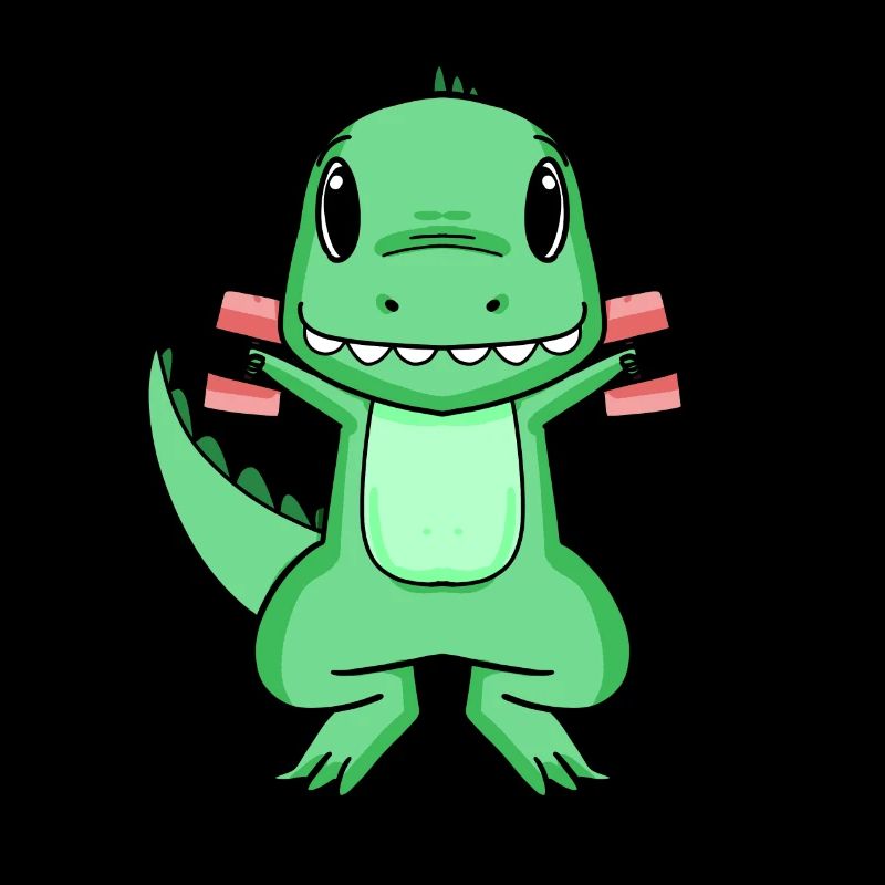 Dino Dumbbell Training Strength Training Gift