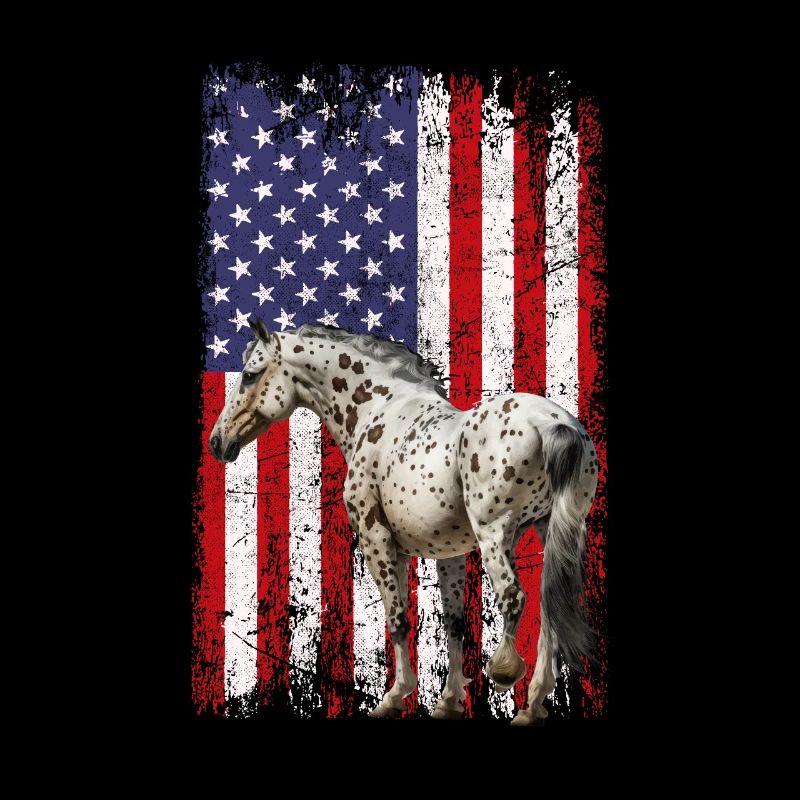 Cheval équestre Appaloosa