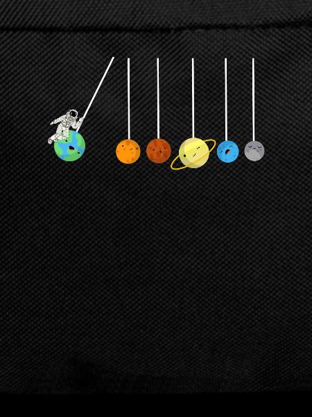 Solar System Lollipop Planet Astronaut