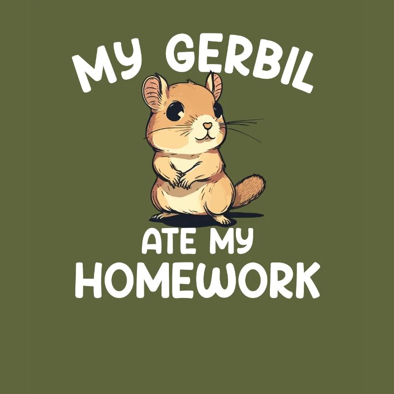Gerbille a mangé mes devoirs, gerbille