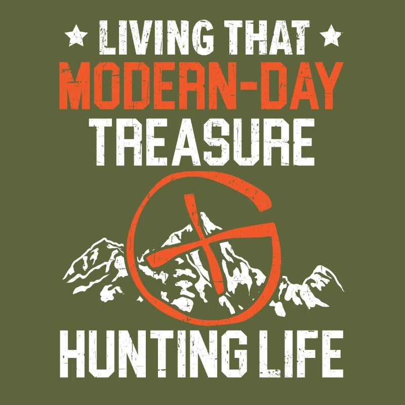 Das moderne Leben eines Schatzsuchers