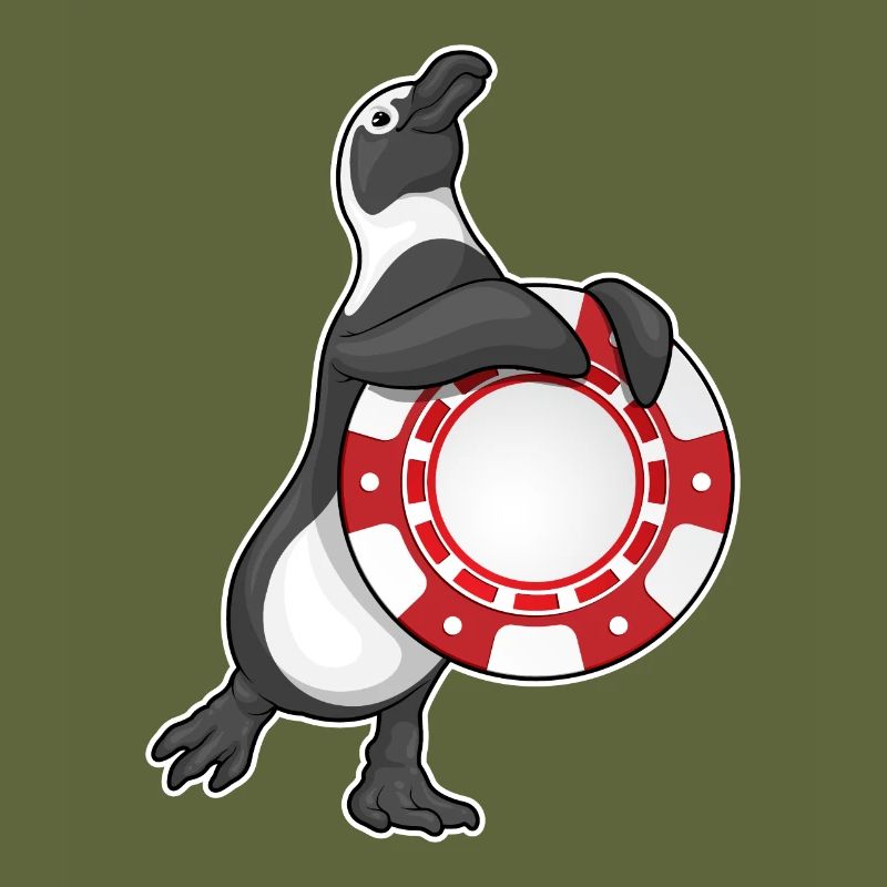 Penguin Poker Jetons de poker