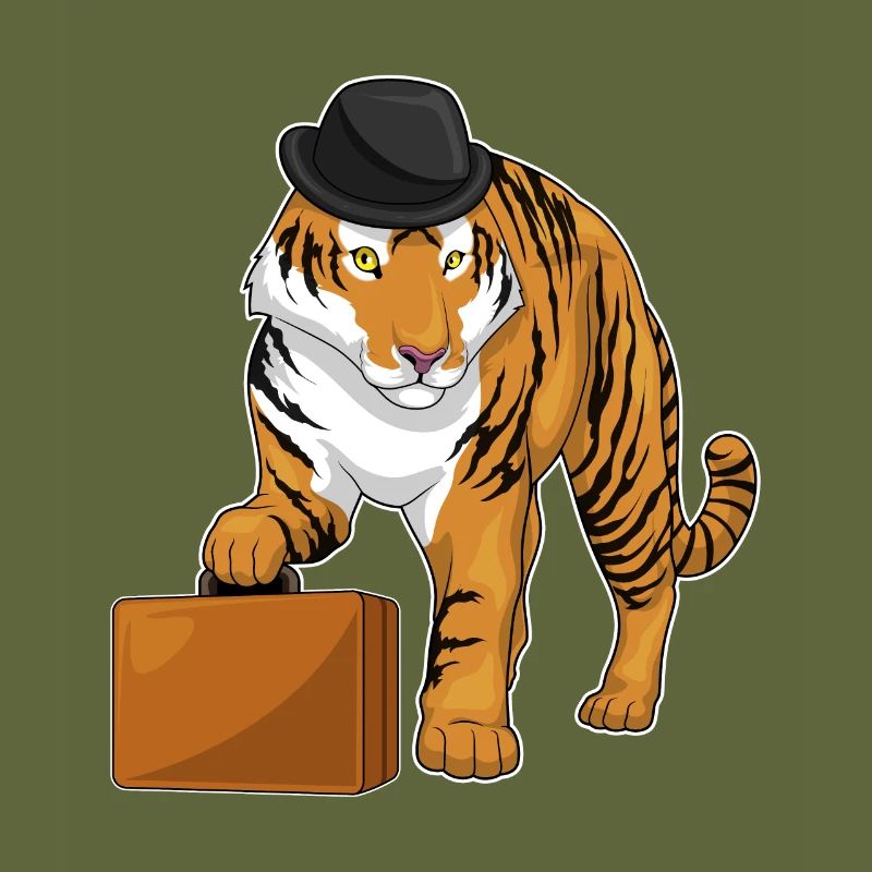 Tiger Briefcase