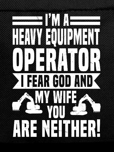 Heavy machine operators