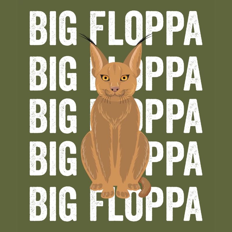 Großer Floppa Karakal Katze Meme