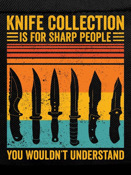 Funny knife collector