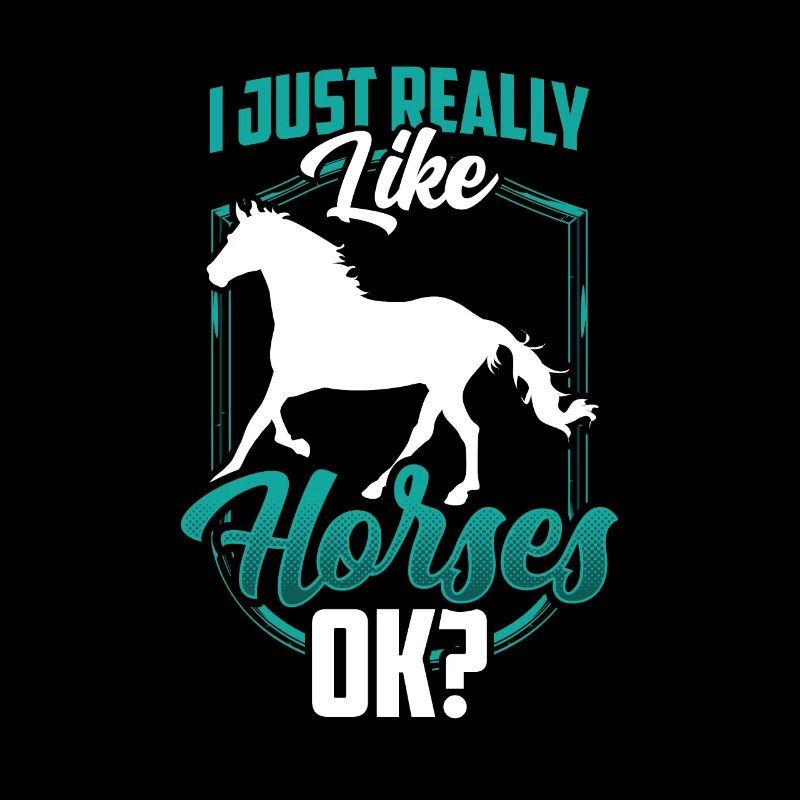 J’aime beaucoup monter à cheval Cavalier