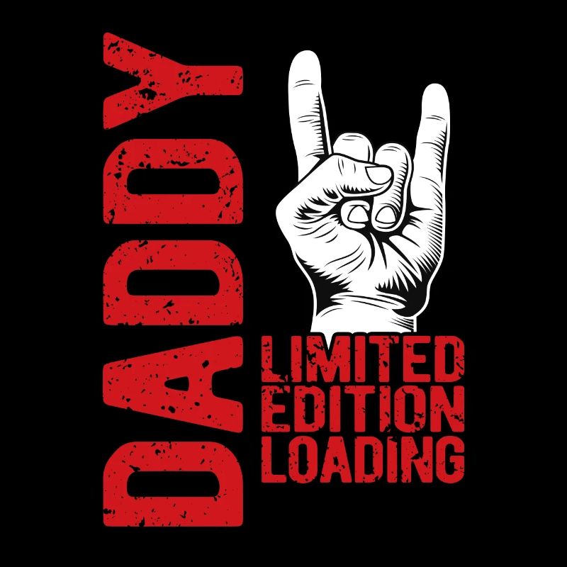 Daddy Loading Vater Väter Vatertag Rock n Roll
