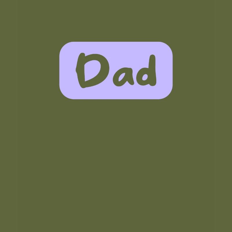 Bouclier de lettrage de papa