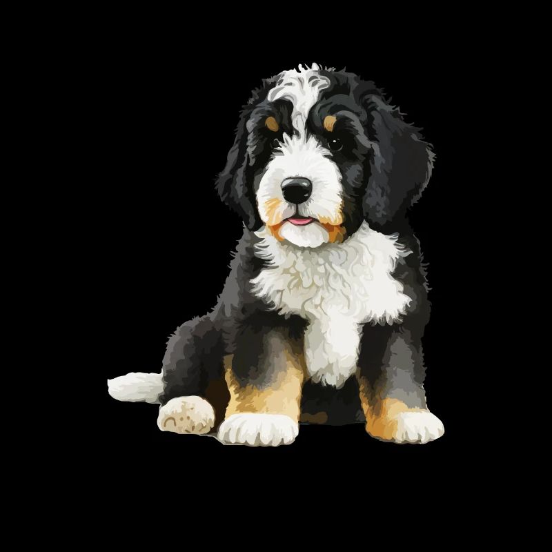 bernedoodle mom