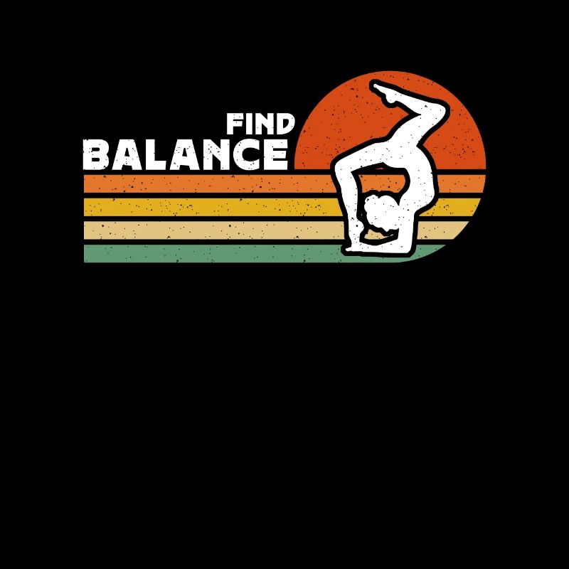 Contortion Find Balance Retro Handstand Acrobatics