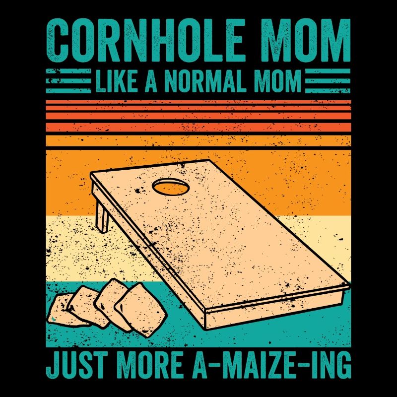 Lustiges Cornhole Retro